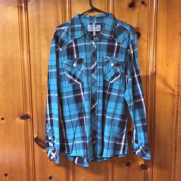 Men’s plaid shirt size XL - Picture 1 of 3